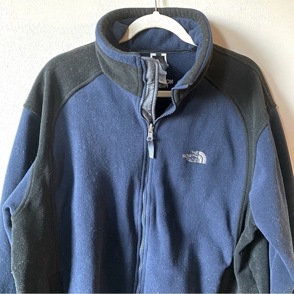 The North Face Men’s Heavyweight Fleece Navy Blue Black Full Zip - XL - Picture 5 of 5